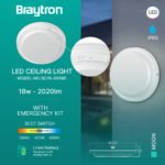 BRY-MOON-18W-3IN1-KIT-IP65-CEILING LIGHT – Bild 2