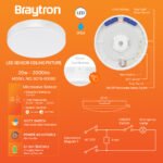 BRY-GRANDE-RND-20W-5IN1-SNS-KIT-IP54-CEILING LIGHT – Bild 3