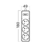 BRY-XLINE-3WAY-EU-W/O CABLE-EXT.SOCKET – Bild 7
