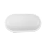 LED Außenwandlampe Bulkhead 6500K -  H  260mm x B  135mm x  D  58 mm  - 18w 1750lm  - IP 54  -  Wieß – Bild 2