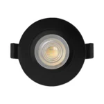 LED Einbauspot 3CCT 85mm ( Loch 70mm ) - Fest - IP54 - 630lm 7w - Schwarz – Bild 3