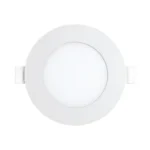 LED Einbaspot – 230V, Ø68mm Lochmaß, Ultraflach 26mm, 3W, Neutralweiß 4000K, Einbau LED Spots, Deckenstrahler rund mit integriertem Trafo, IP40 für Innenräume – Bild 3