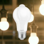 LED Glühbirne / Lampe mit Bewegungssensor – E27 9W – IP20 – A60 LED Birne 1620lm – 3000K Warmweiß – 10er Pack – Bild 3