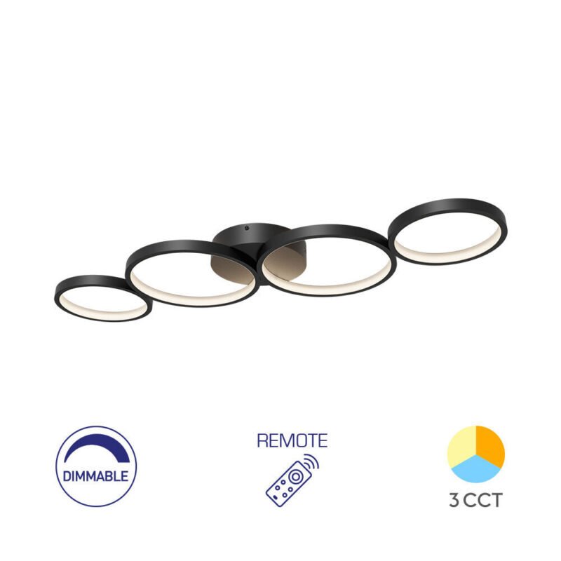 LED Deckenleuchte Schwarz kaufen