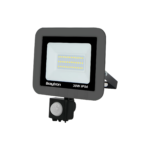 LED Außenstrahler mit Bewegungsmelder 30W - 2550lm - Außenleuchte 3000K Warmweiß - IP54 Wasserdicht - LED Flutlicht Strahler für Garten, Hof, Garage, Terrasse -  Anthrazit