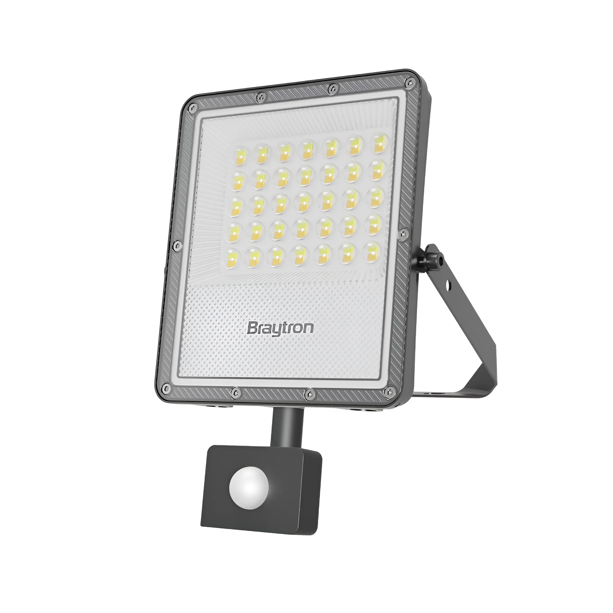 BT65-23082-1 LED Strahler mit Bewegungsmelder und Dämmerungssensor - 30W , 3300lm – Außenstrahler IP54 – 3CCT Farbwahl – für Garten, Hof, Einfahrt & Baustelle - Anthrazit – Bild 1