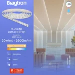 LED Band / Streifen - 24V - 20W/m - 3000K Warmweiß ( 10 m Rolle ) – Bild 7
